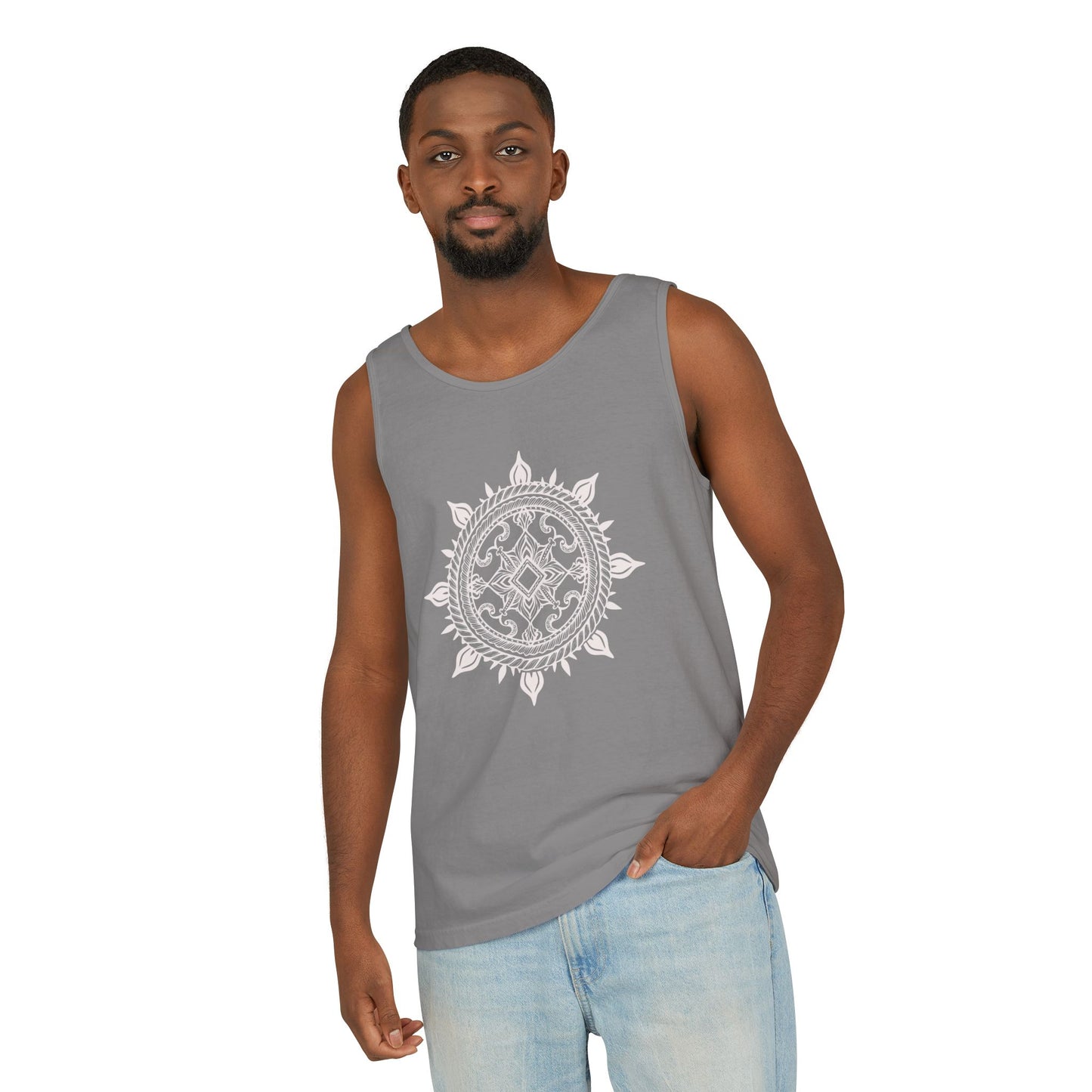 Filipino Tribal Tank Top - Tribal Sun Mandala Tank