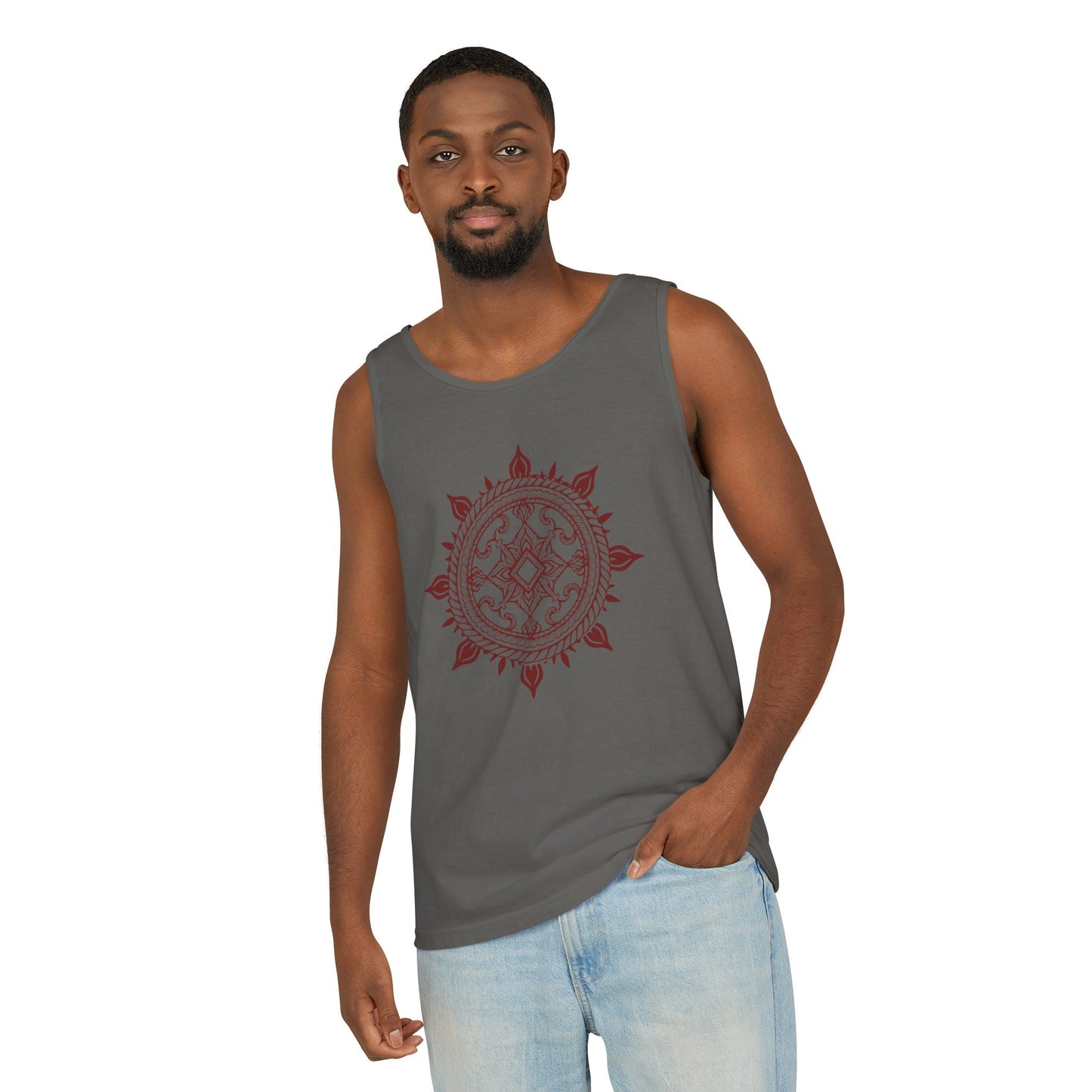 Filipino Tribal Tank Top - Tribal Sun Mandala Tank