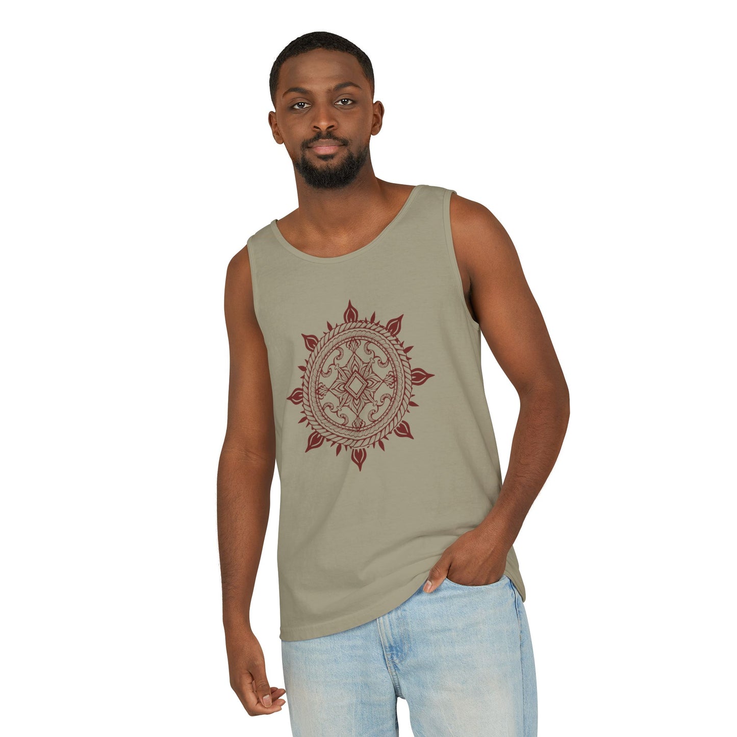 Filipino Tribal Tank Top - Tribal Sun Mandala Tank