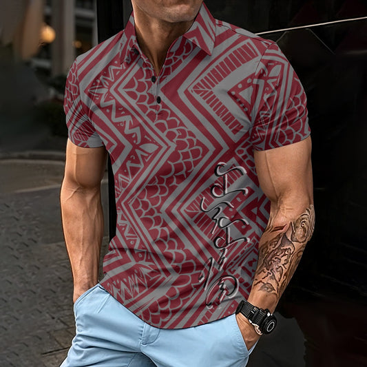 Kalakasan Tribal Script Polo Shirt