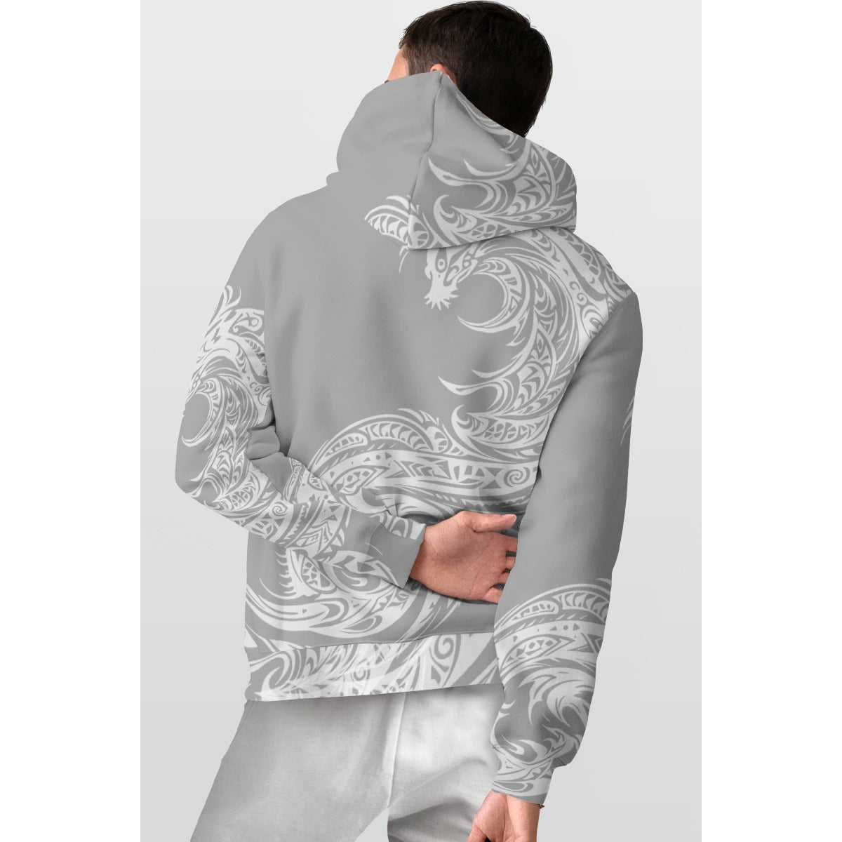Tribal Dragon Tattoo Hoodie