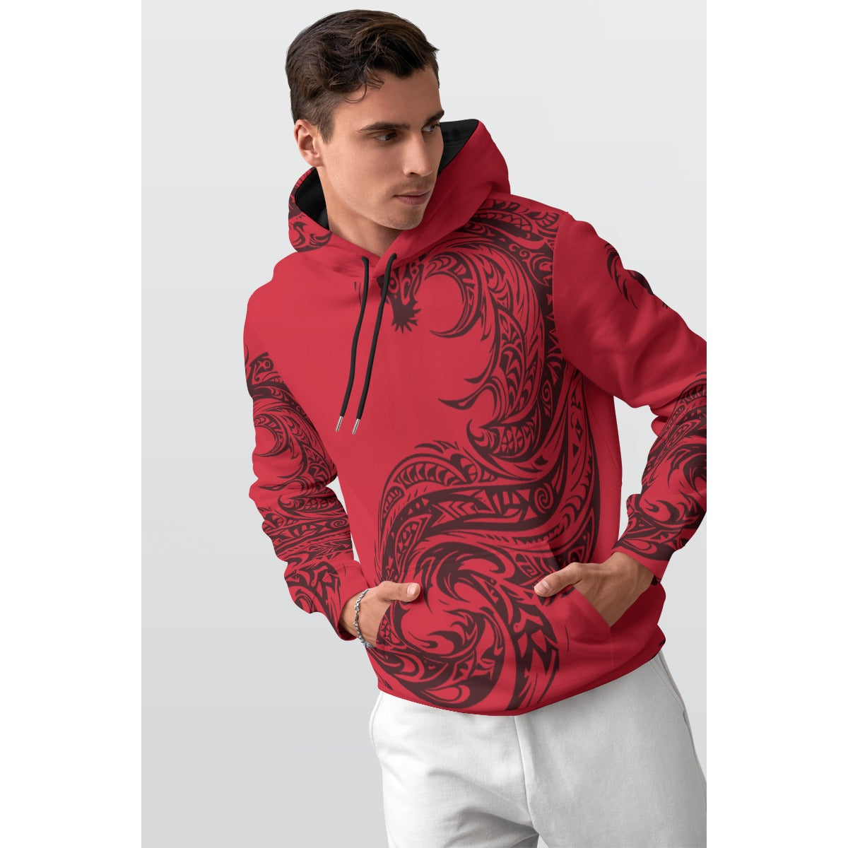 Tribal Dragon Tattoo Hoodie