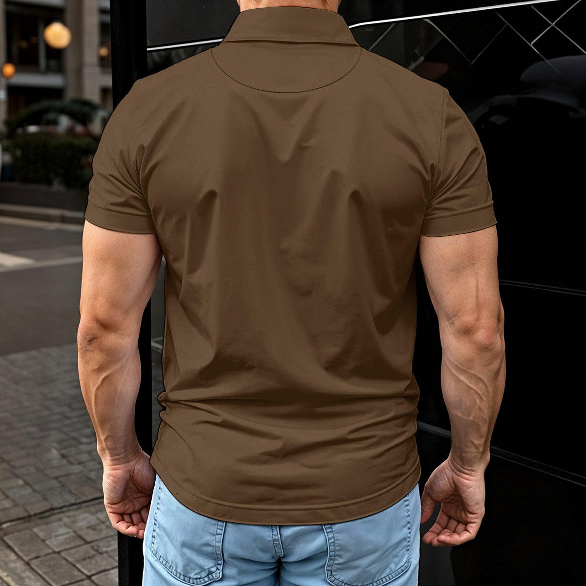 Bayani Stripe Barong