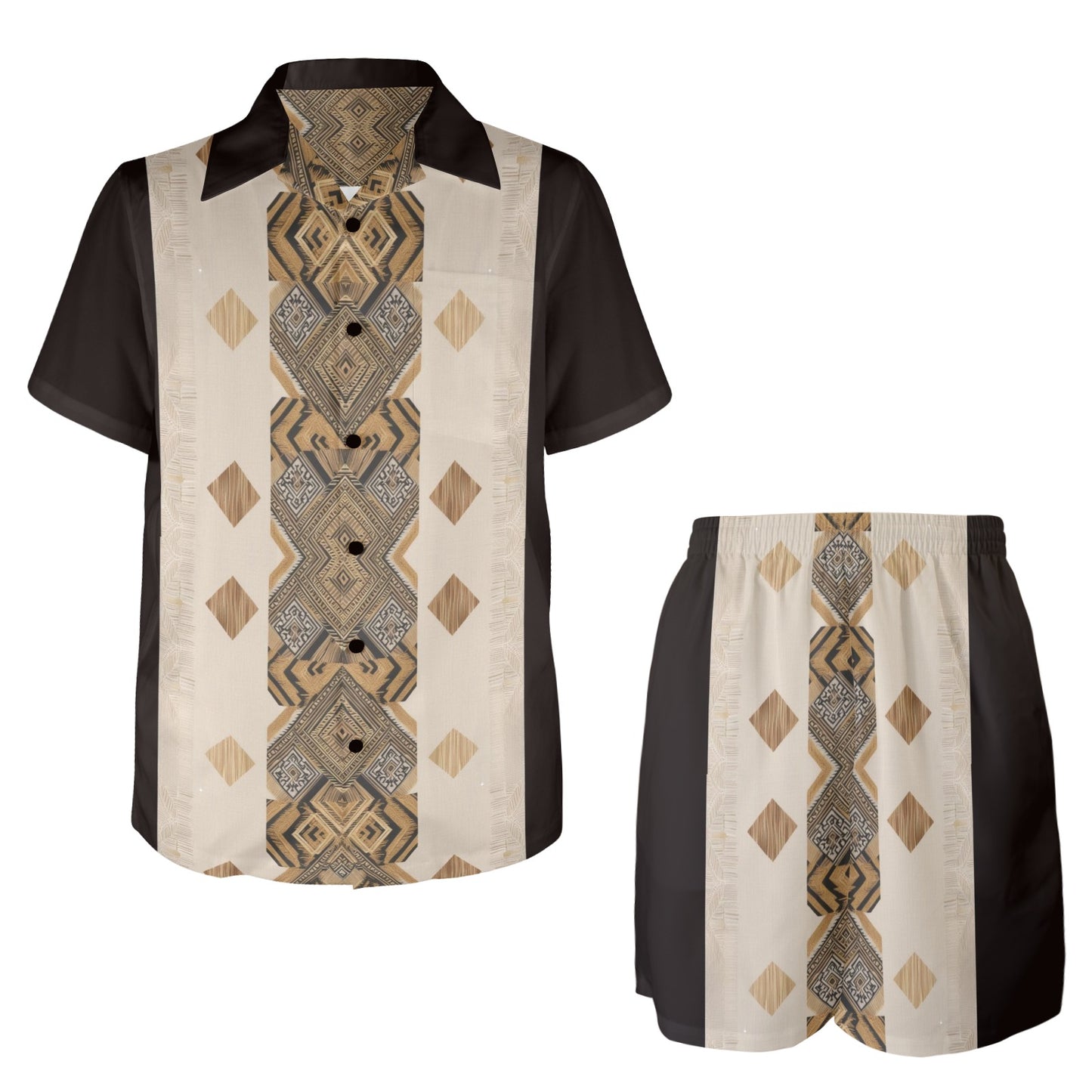 Tribal Panel Barong Lounge Set