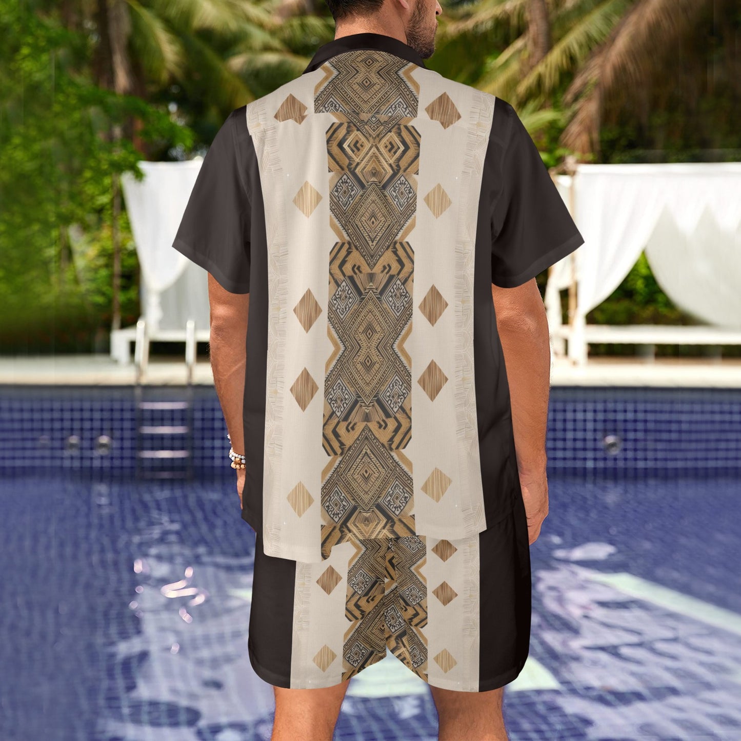 Tribal Panel Barong Lounge Set