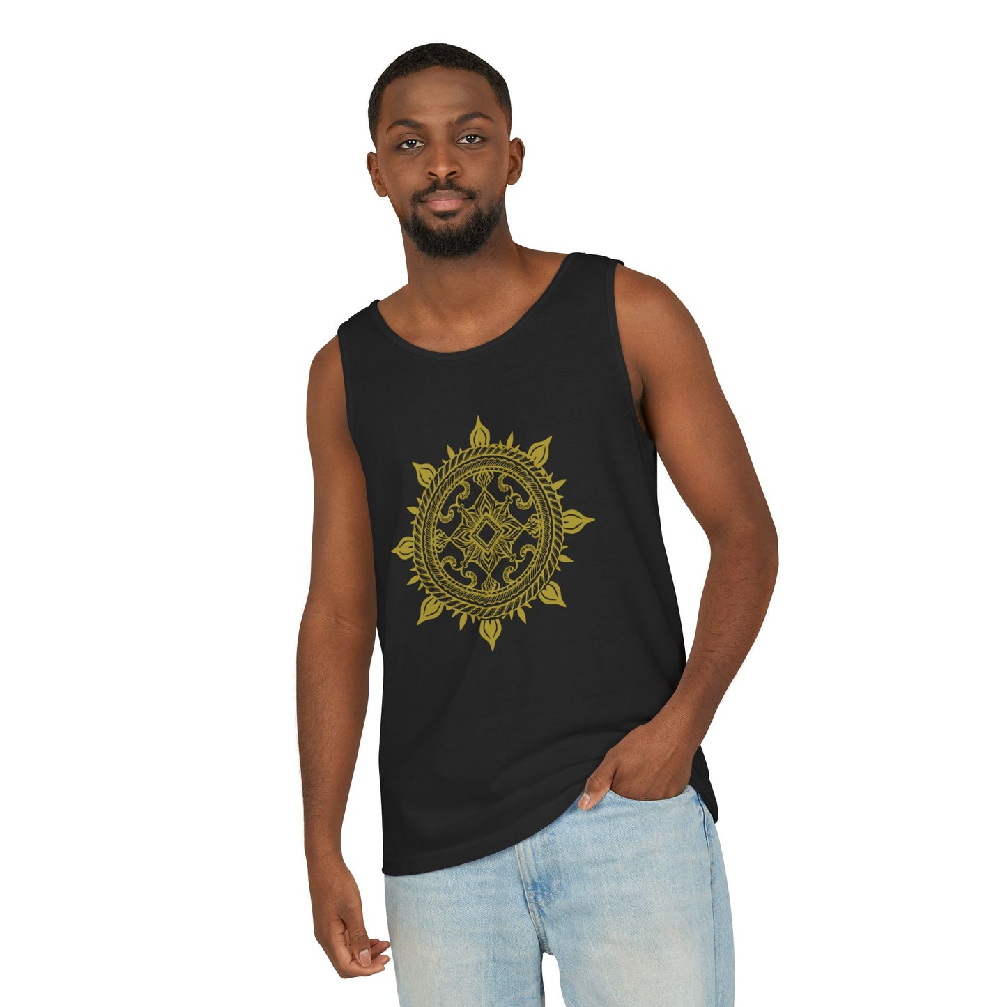 Filipino Tribal Tank Top - Tribal Sun Mandala Tank