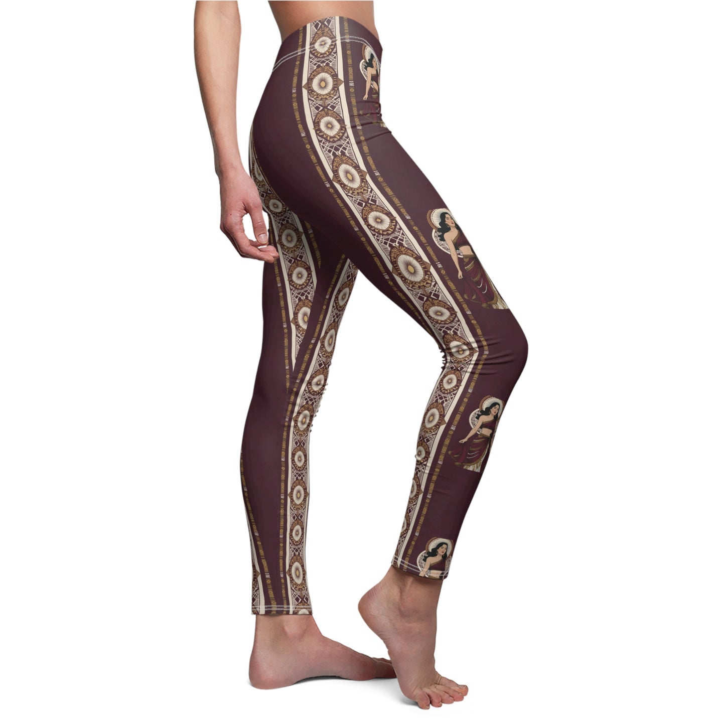 Diwang Matikas Patterned Leggings