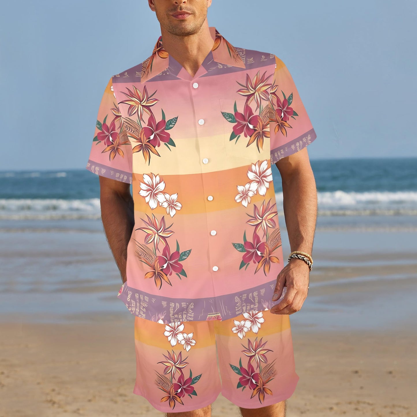 Pastel Plumeria Filipino Resort Set