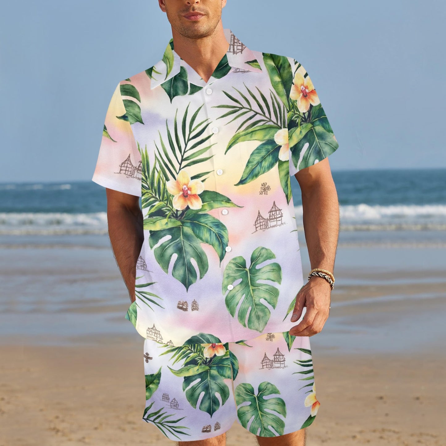 Sunset Hibiscus Filipino Island Set