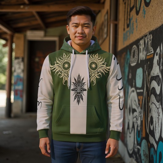 Filipino Baybayin Hoodie - Lakas Tapang Warrior