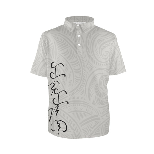 Kalakasan Tribal Script Polo Shirt