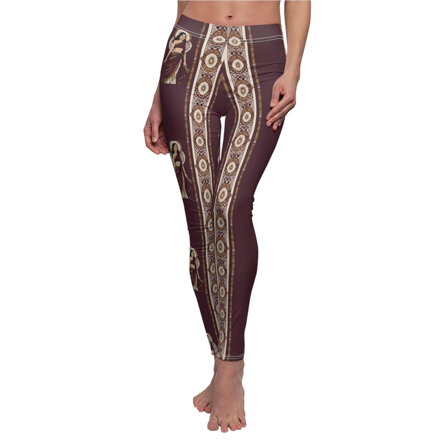 Diwang Matikas Patterned Leggings