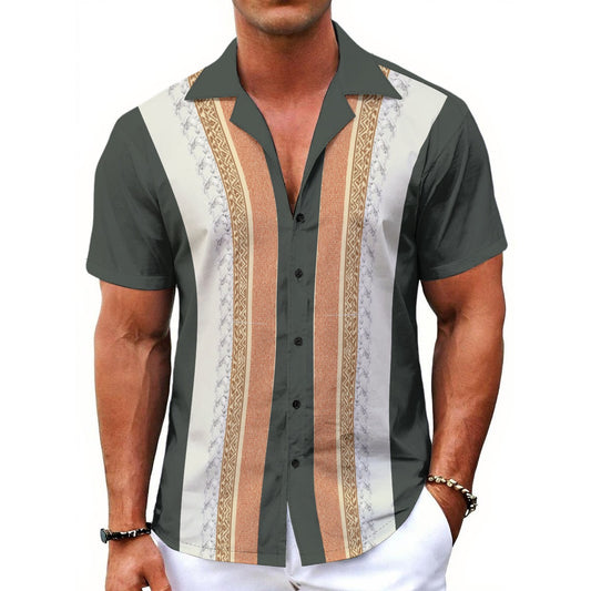 Silangan Weave Panel Shirt