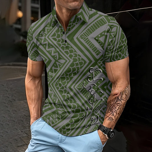 Kalakasan Tribal Script Polo Shirt