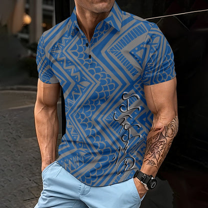 Kalakasan Tribal Script Polo Shirt