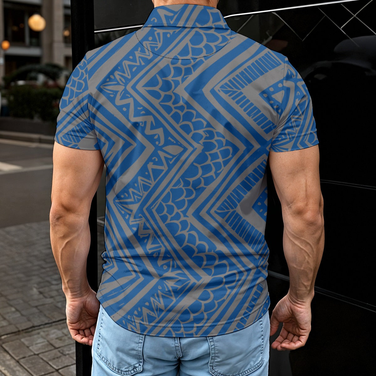 Kalakasan Tribal Script Polo Shirt