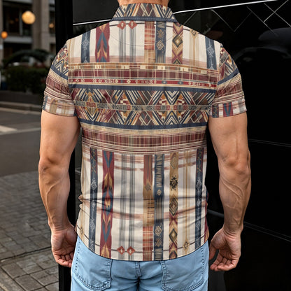 Lahi Heritage Weave Polo Shirt