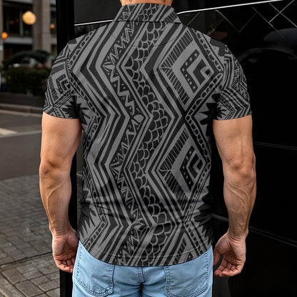 Kalakasan Tribal Script Polo Shirt