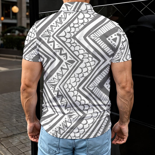 Kalakasan Tribal Script Polo Shirt