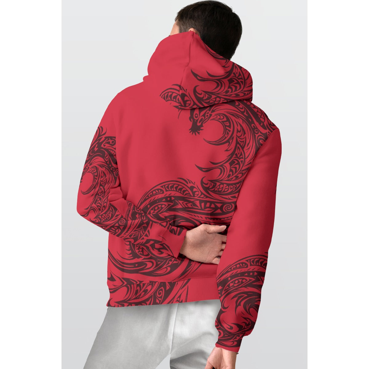 Tribal Dragon Tattoo Hoodie