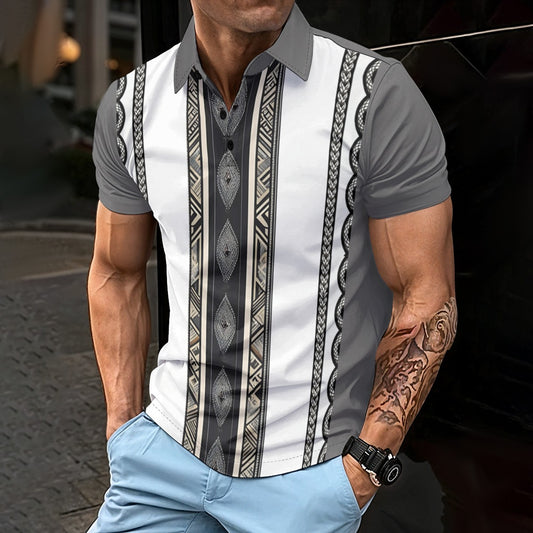 Bayani Stripe Barong