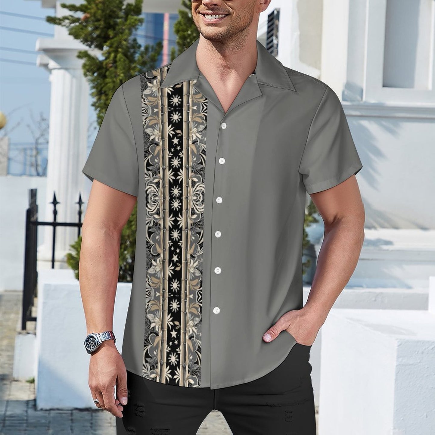 Filipino Barong Shirt - Amihan Floral Barong Shirt