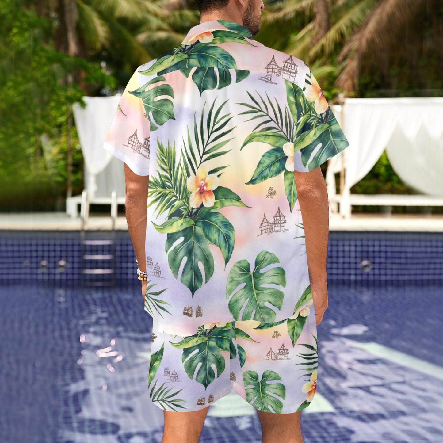 Sunset Hibiscus Filipino Island Set