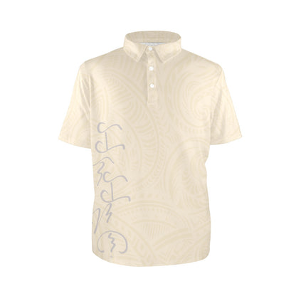 Kalakasan Tribal Script Polo Shirt