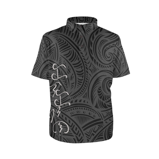 Kalakasan Tribal Script Polo Shirt