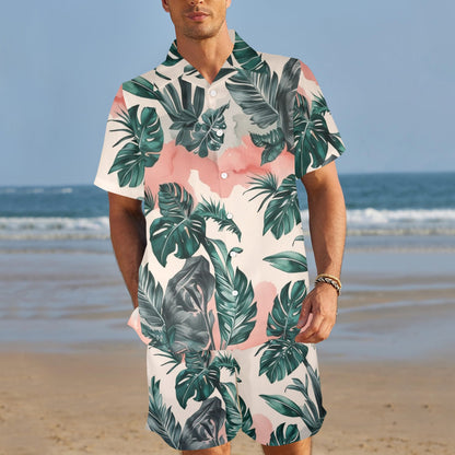 Monstera Jungle Blush Island Set