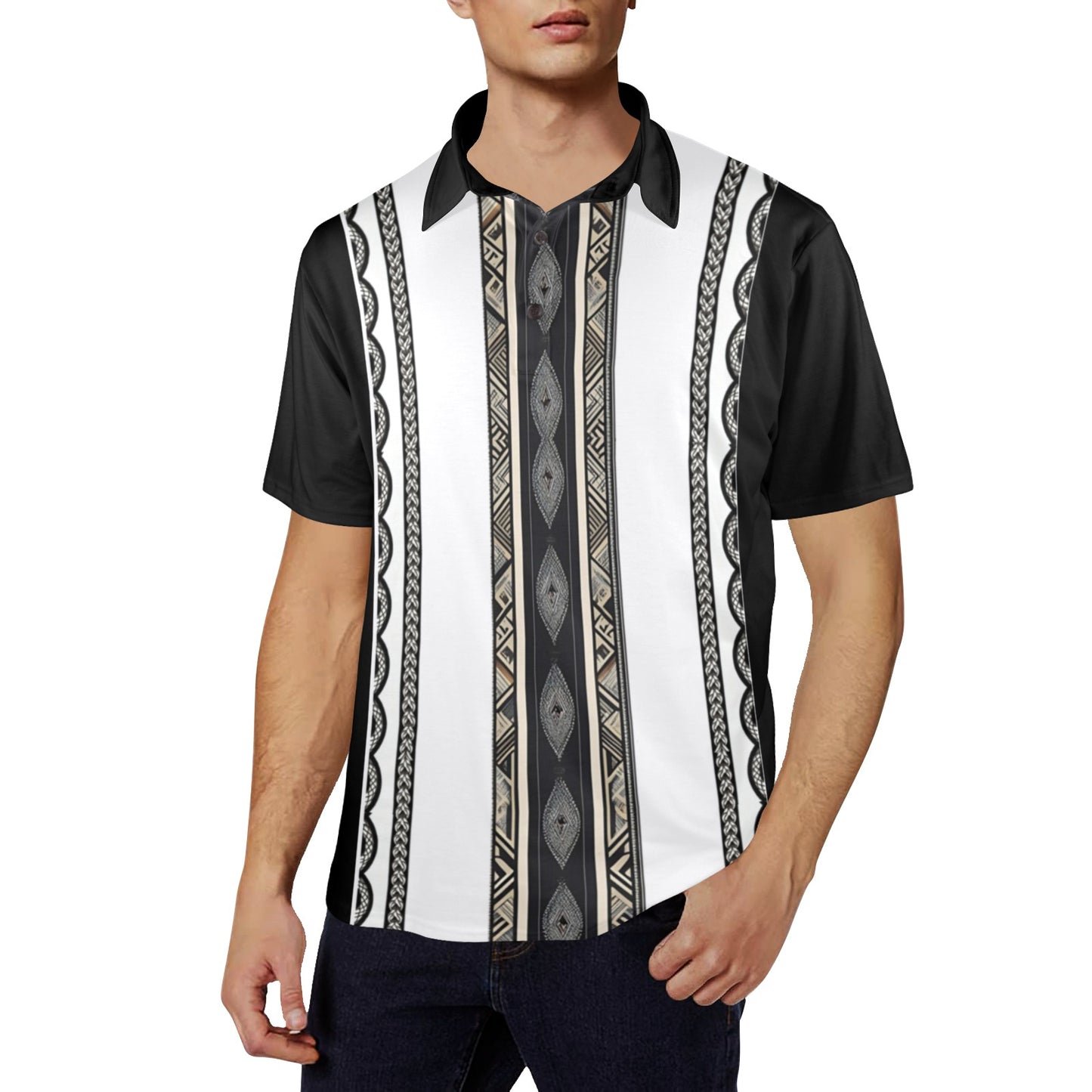 Bayani Stripe Barong