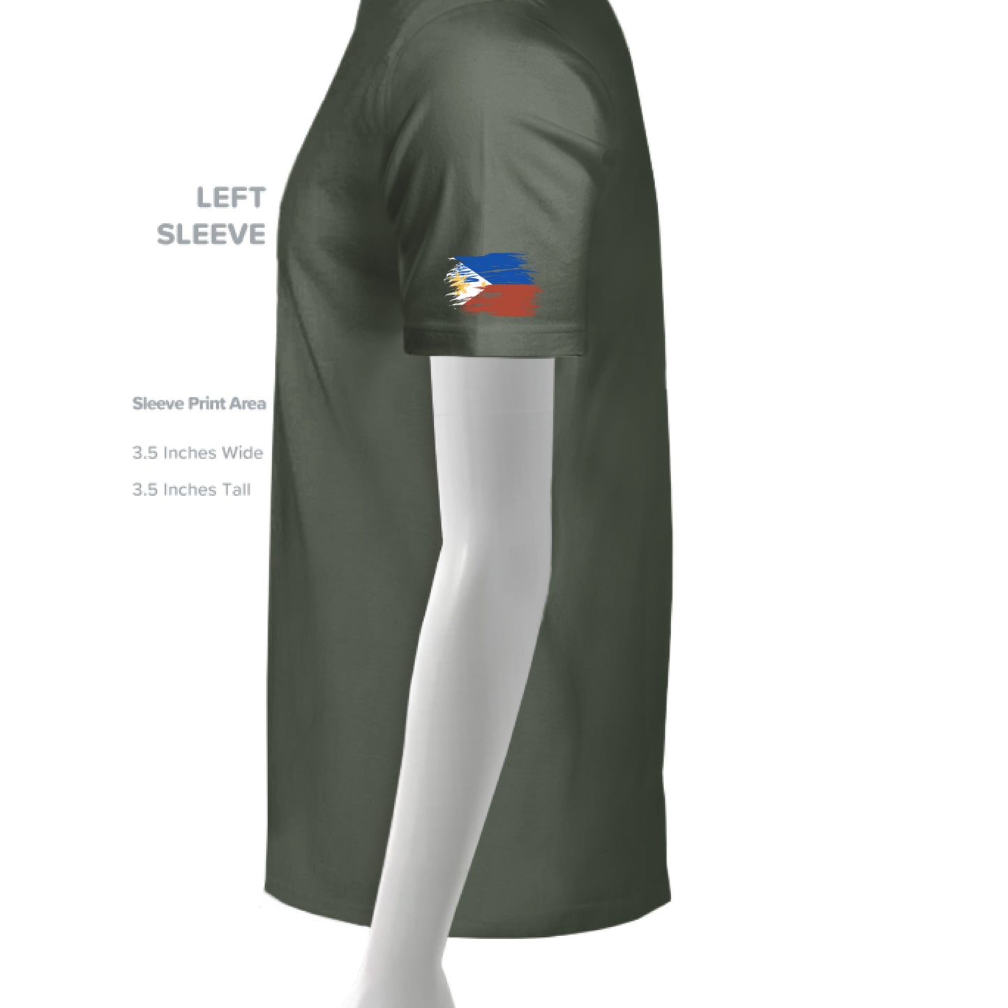 MILITARY GREEN - SLEEVE_LEFT