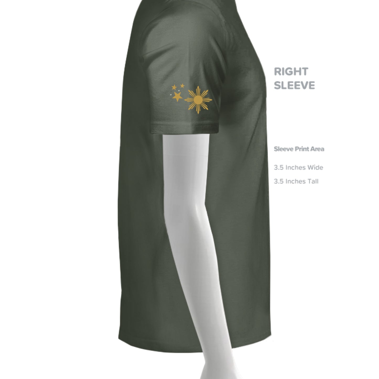 MILITARY GREEN - SLEEVE_RIGHT